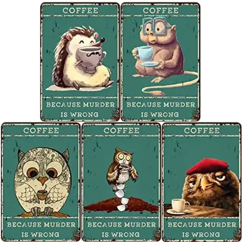 Жестяной знак в стиле ретро официальное украшение для дома или кафе