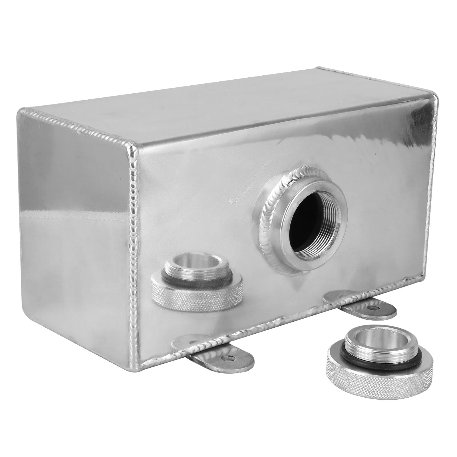 Алюминиевая бутылка омывателя лобового стекла ветрового 2л Полированный