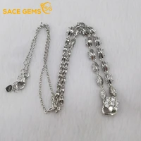 sace gems fashion jewelry necklace for women 100 925 sterling silver shining zircon wedding party fine jewelry holiday gift