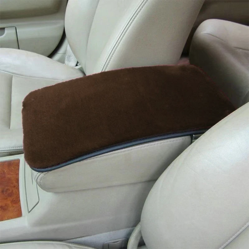 

Car Armrest Box Mat Soft Cushion Case Arm Rest Pad Seat Supports Leather Padding Protective for SUV Interior Auto Accessories