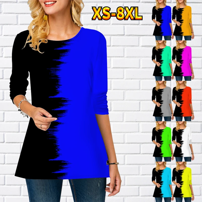 

Футболка с длинным рукавом и круглым вырезом, в стиле ретро