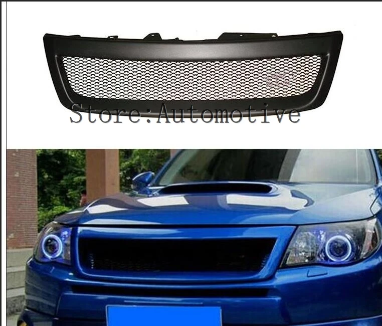 Grille Sti Style Front Bumper Radiator For Replacement For Subaru Forester 2009 2010 2011 2012 2013 Auto Parts