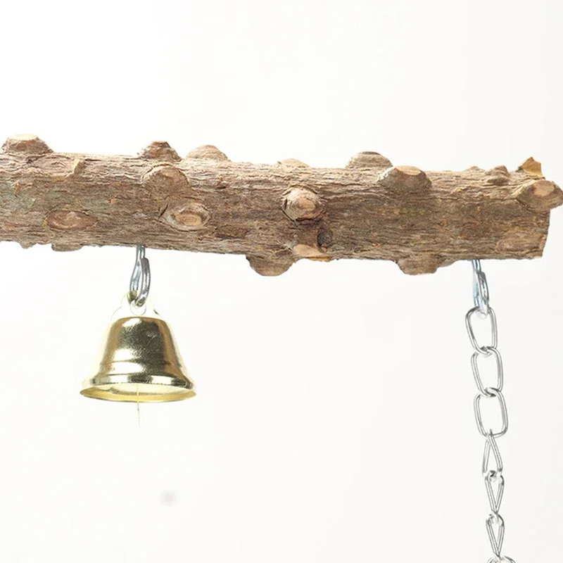 Деревянная подставка для попугая с перечным перцем двухслойная игрушка птицы