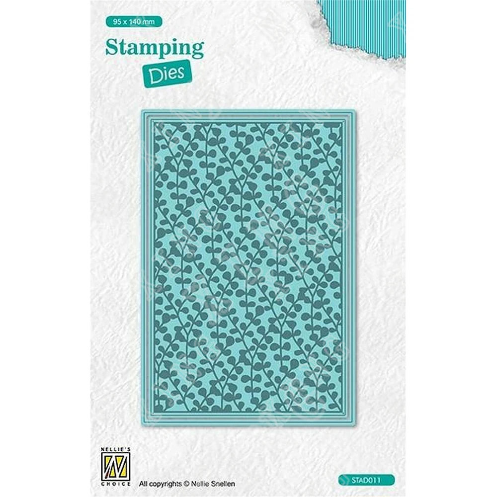 

Hot 2022 New Crafts Cut Stencil Rectangle Branches Metal Cutting Dies for Diy Scrapbooking Maker Photo Album Handmade Decoration