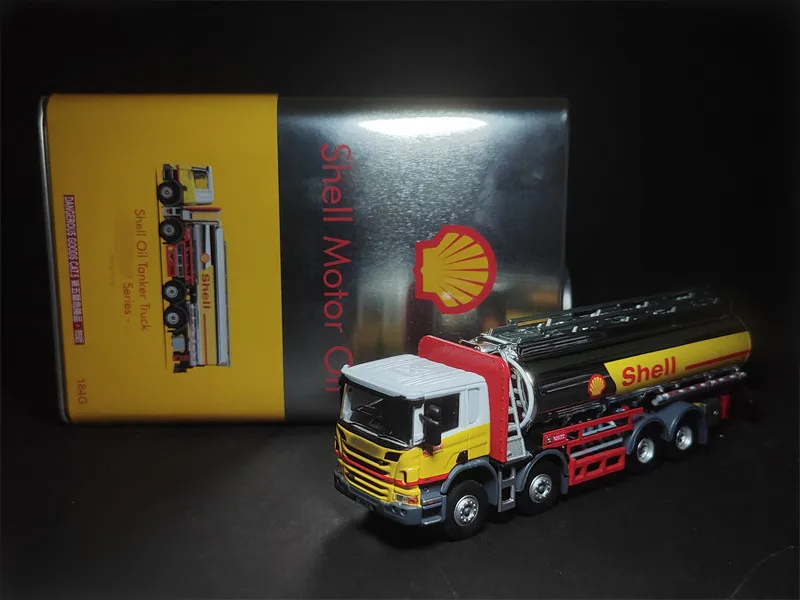 

HeyToys Tiny 1/76 Shell Oil Tanker Truck P Series Hong Kong Limited Edition DieCast Model Car Collection Limited
