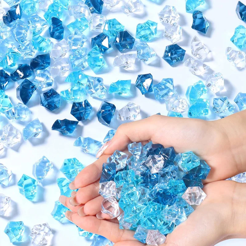 

Пластиковые кристаллы для декора