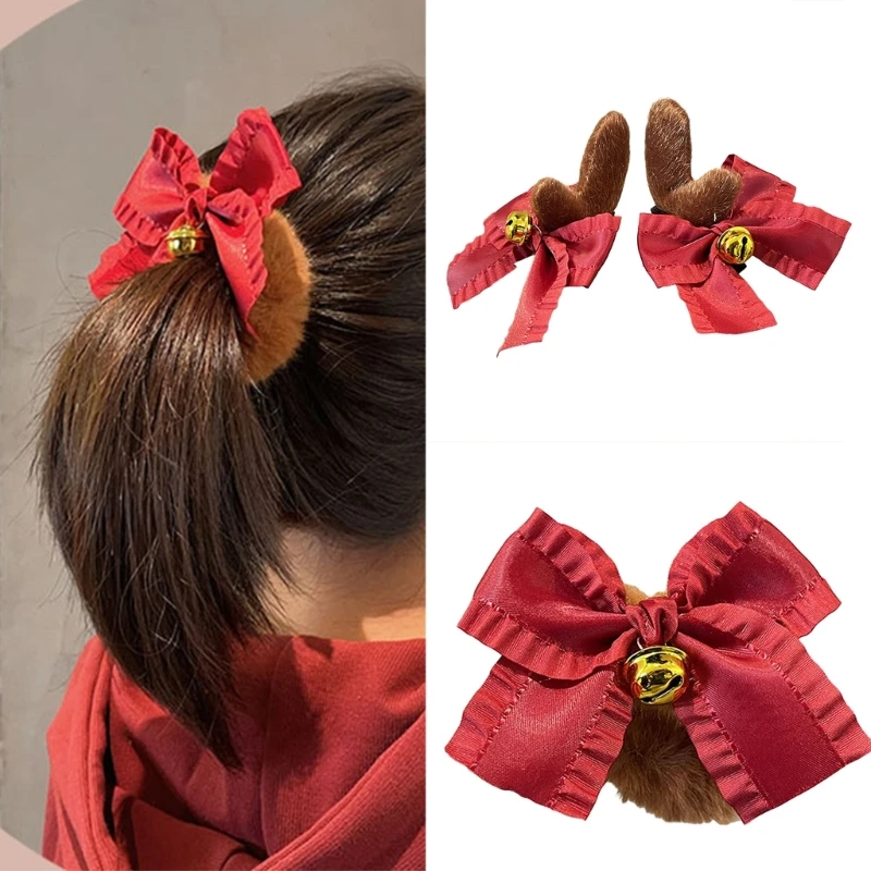 

Christmas Party Antler Hairclip Holiday Celebration Festival Hairband Party Wear