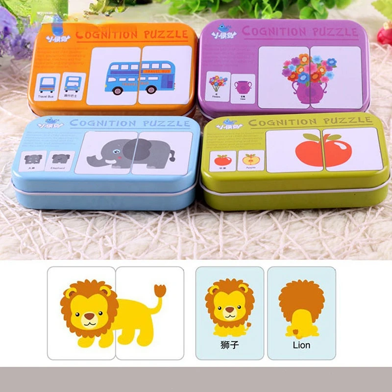 

Детские познавательные фрукты Kaarten Montessori, китайский Энгельс Leren Boeken, головоломки, игрушки, игрушки для детей