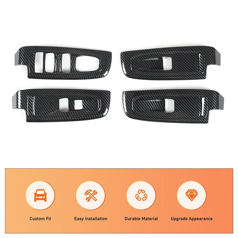 Для Subaru Forester 2019-2024 ABS углеродное волокно автомобильное оконное стекло