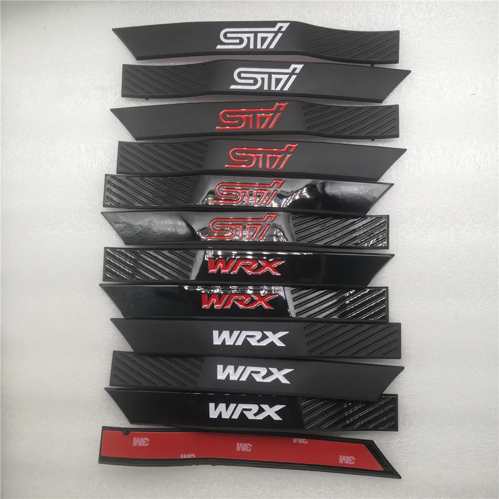 

2 шт./набор, автомобильные Значки для Subaru WRX STI 2008-2014, 20*2,4 см