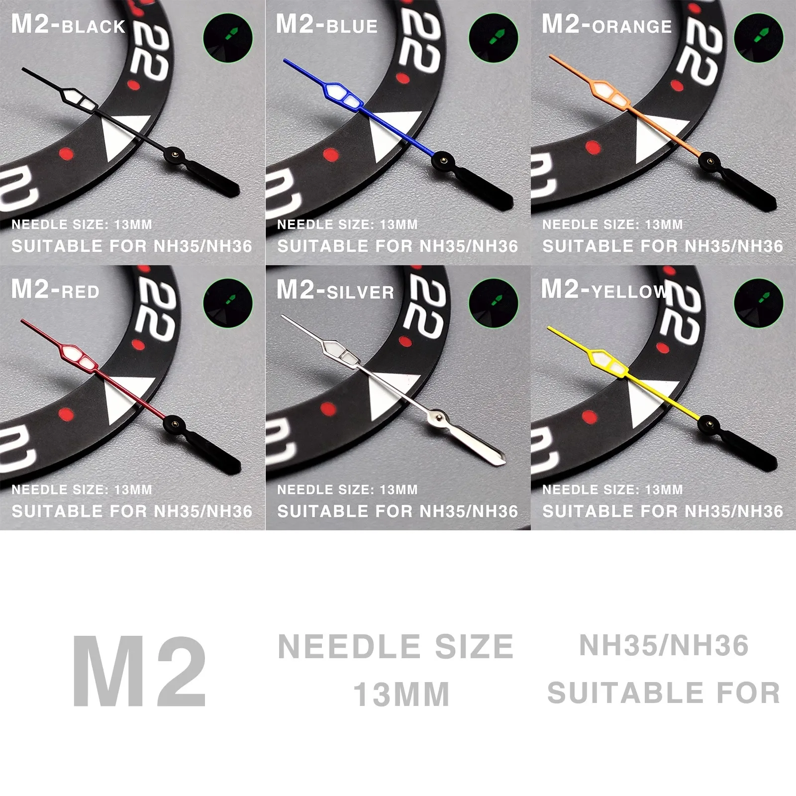 13 ММ МЕХАНИЧЕСКИЕ ЧАСТИ ПРЕОБРАЗОВАТЕЛЬНЫХ ЧАСОВ NH35 РУЧНЫЕ ЗЕЛЕНЫЕ ЛЮМИНИЕВЫЕ