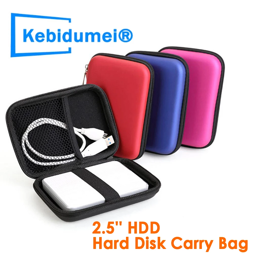 

2.5'' Case Cover HDD Protection Carry Bag 500GB 2TB External Hard Drive HDD bag Mobile Hard Disk Bags VA For Laptop Power Pank