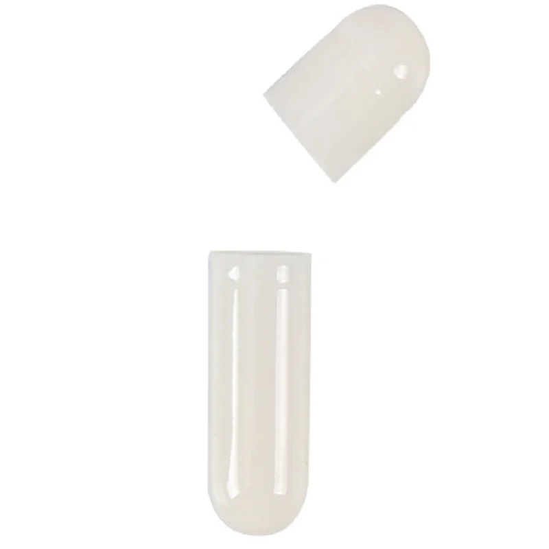 (5000 шт./упак.) размер1 # Полностью белые твердые желатиновые капсулы гелевые пустые