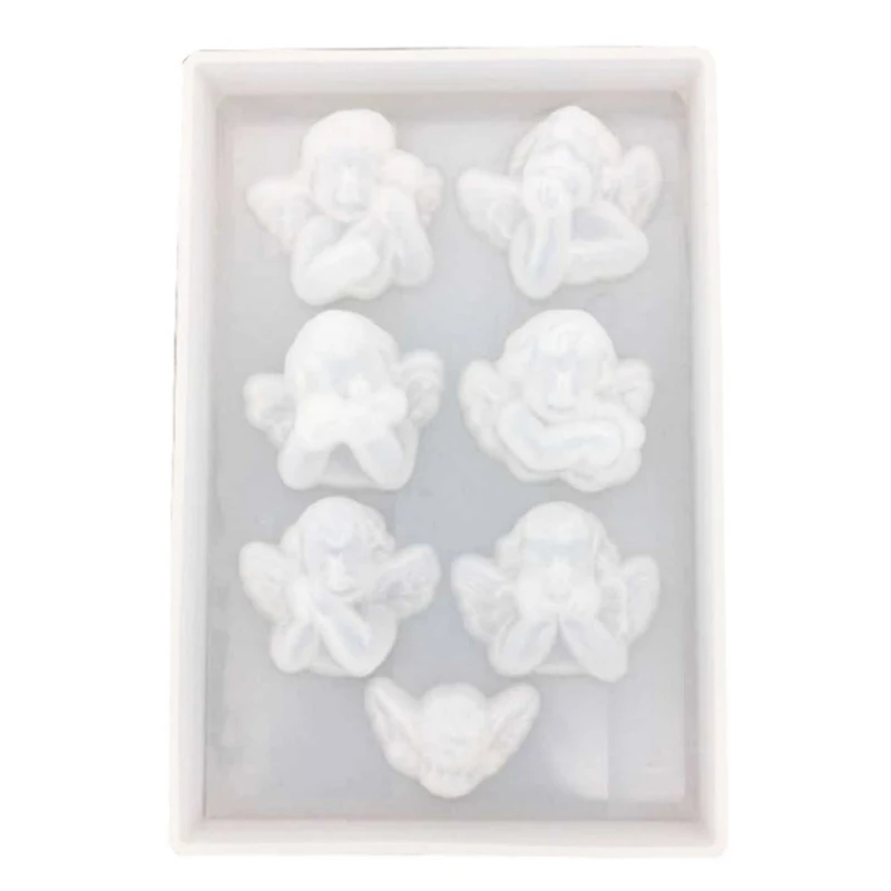 

Little Angel Shape Silicone Mold For Resin DIY Clay UV Epoxy Resin Molds Pendant Jewelry Tools Mould