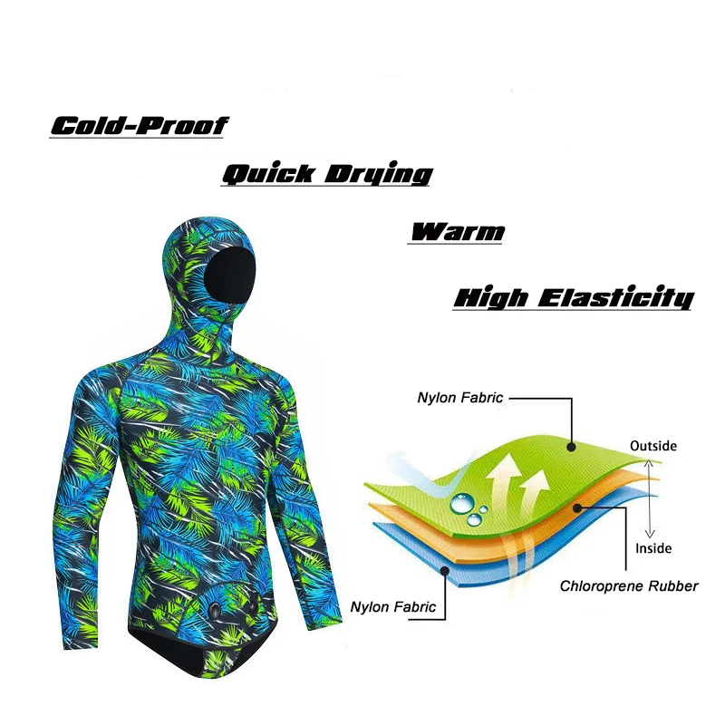 Горячая Распродажа теплый независимый гидрокостюм 3 мм глубокое плавание с