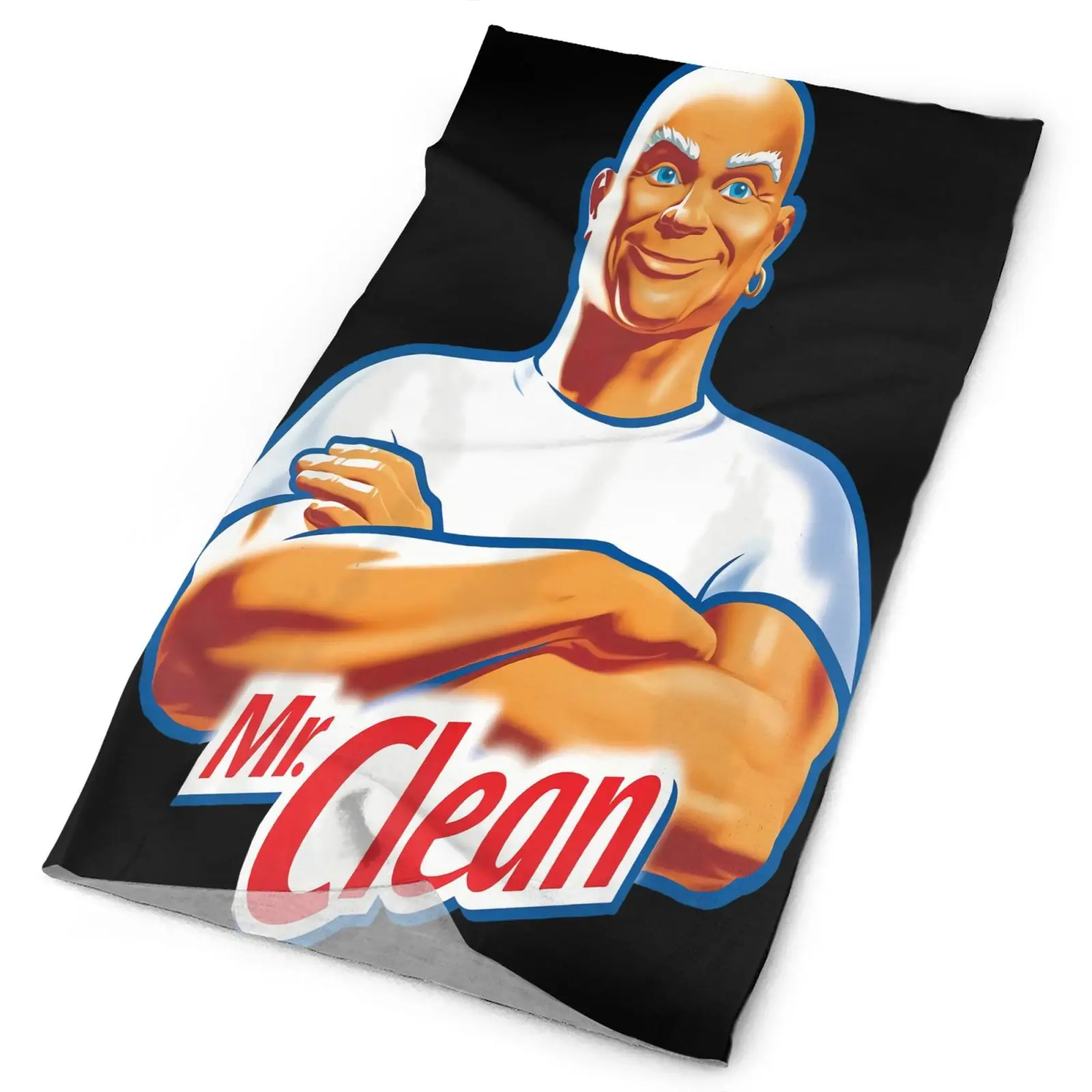 

Mr Clean Men's Bandana Scarf Women Neck Warmer Man Women's Bandana Snowboard Balaclava Facemask Tissue Tourism Men's Balaclava