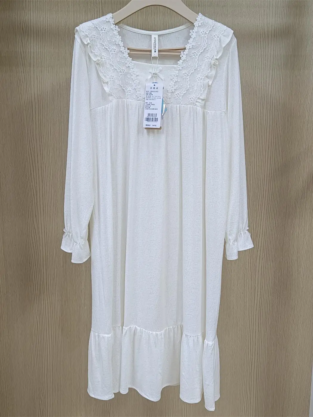 Пижамы Finteng осенние женские модальные юбки с длинными рукавами мягкая и удобная