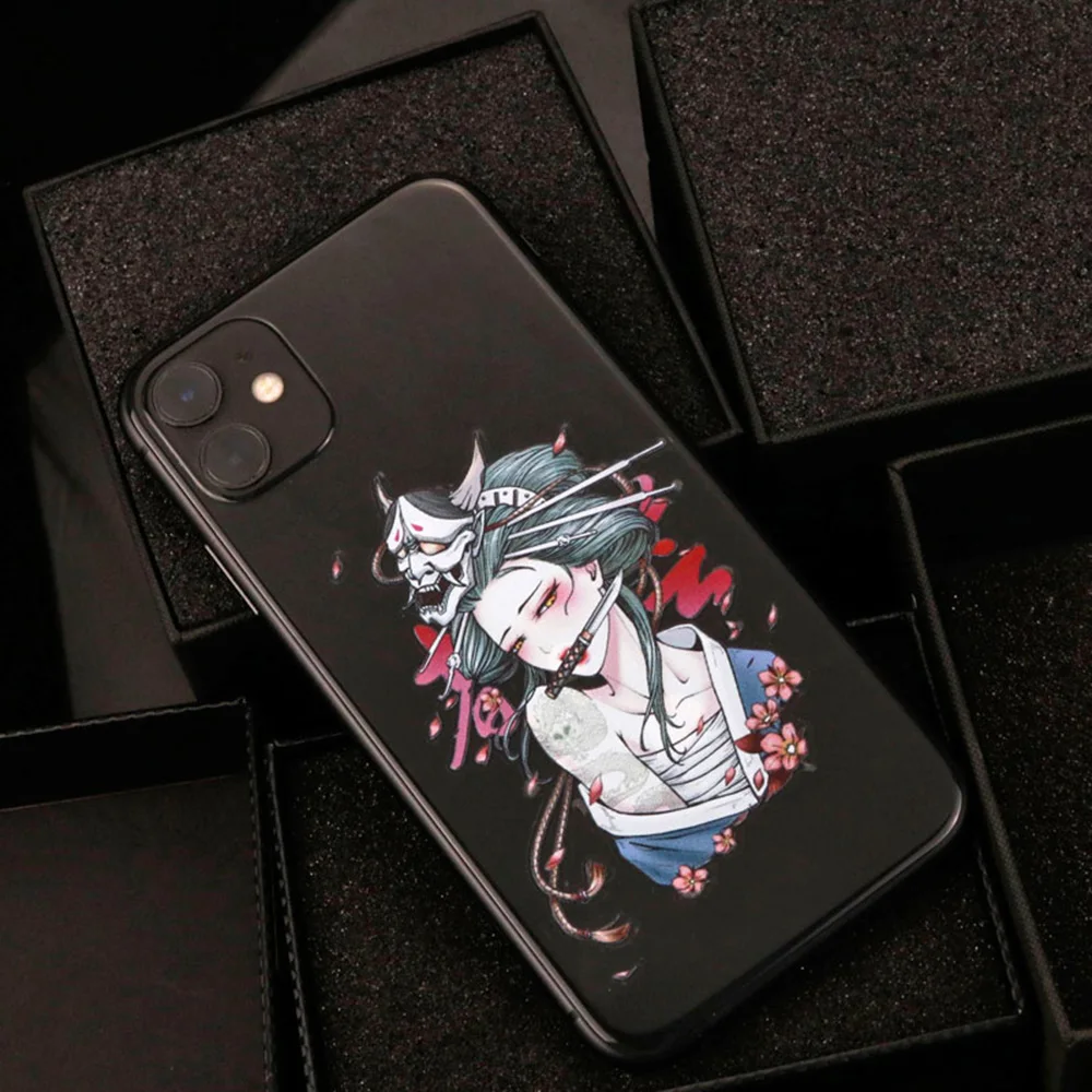 Очаровательные Японские Автомобильные Наклейки с Королевской стойкой гейши