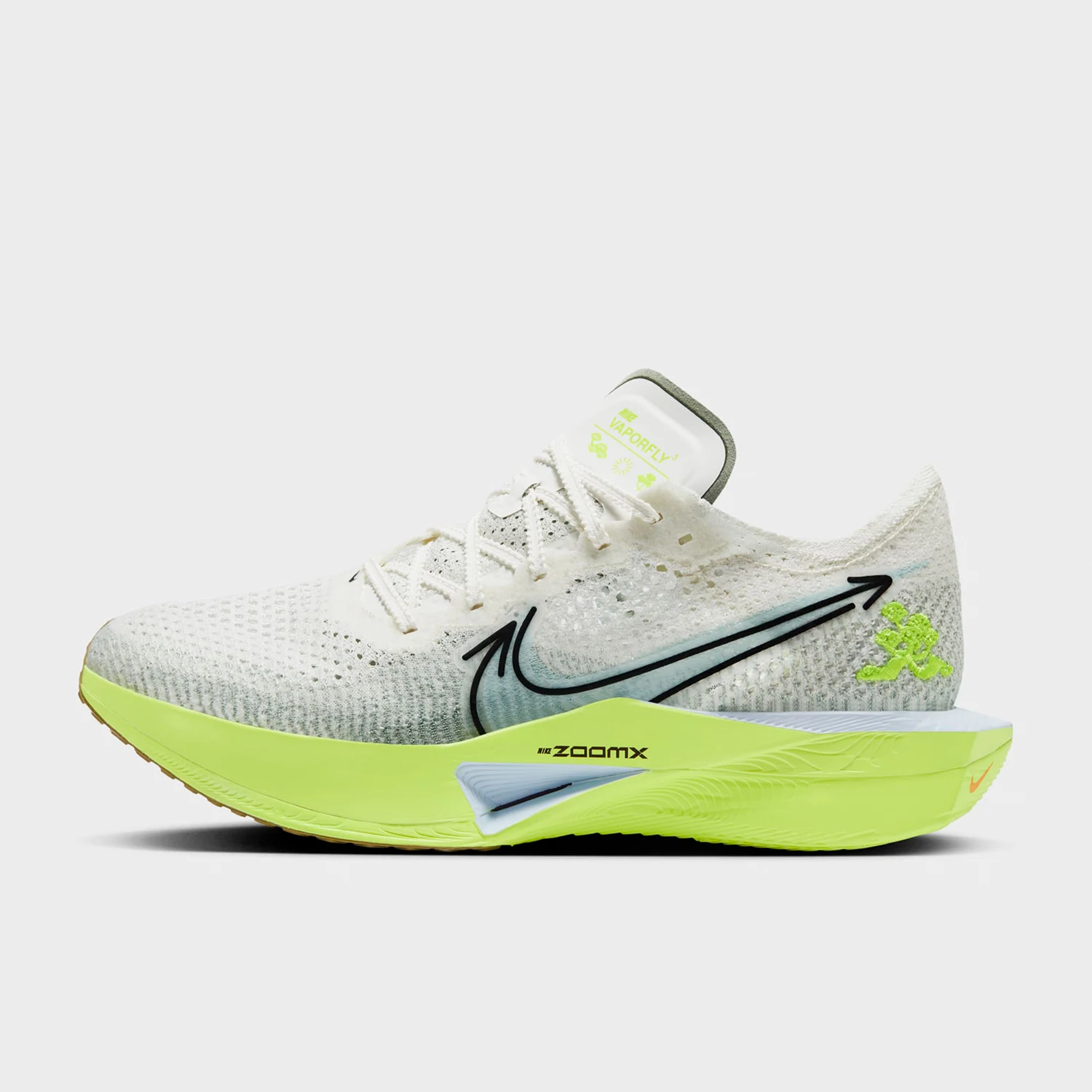 Фото Официальные мужские гоночные кроссовки Nike ZOOMX VAPORFLY 3, HQ3450-147 №1