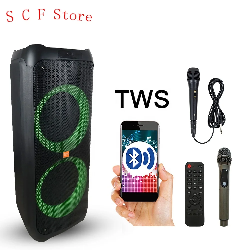Wholesale Big Size TWS Function Blue Tooth Boombox Speakers FG212-07 Dj Tower Speakers Subwoofer Audio For Party