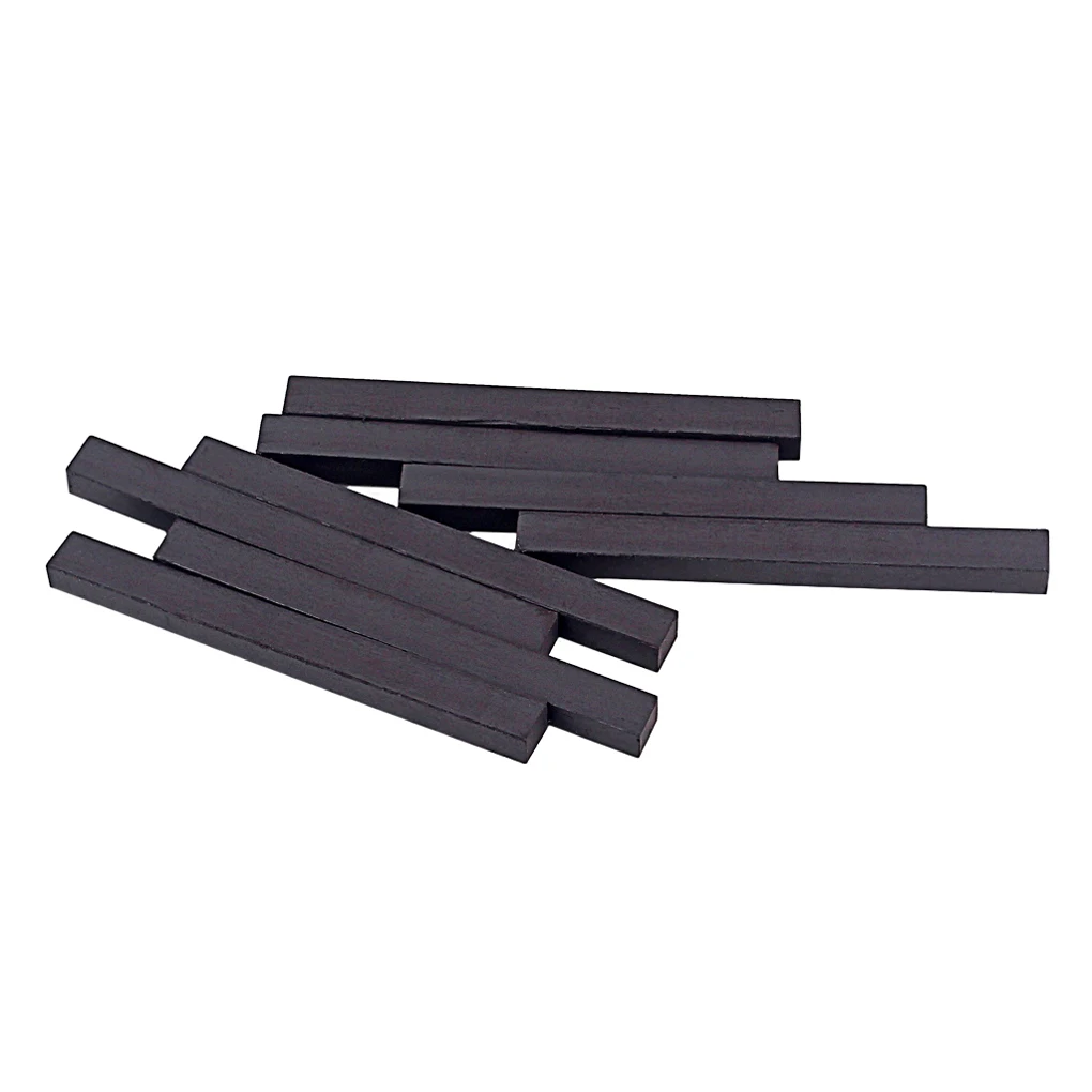 

8 Pieces Alnico Long-time Service Premium Material Bar Magnets Easy to Carry Double-Sided Adhesive Replacement for Guitar