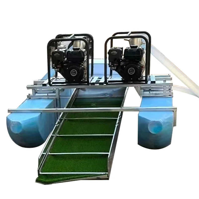 Портативная речная Золотая панельная машина Абсорбирующая землеройная