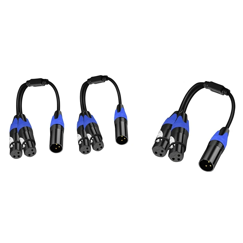 Y-образный сплиттер для микрофона 2 шт