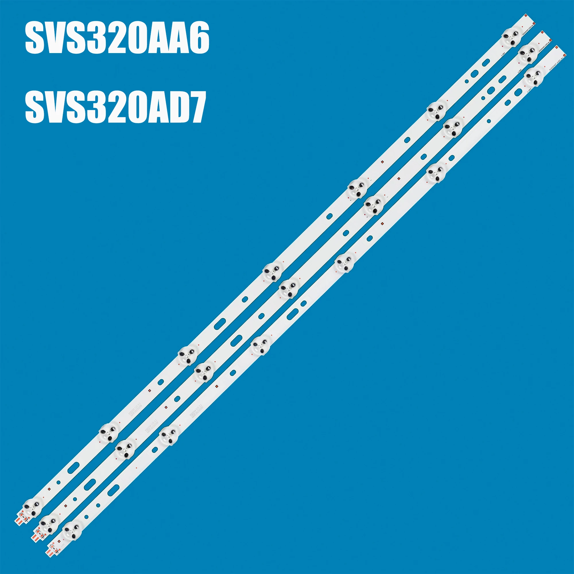 

Светодиодная лента подсветки для 32PFL3107H/12 SVS320AA6_6LED_Rev.5 SVS320AD7_7LED_REV.1 LTA320AP33 LC-32LD135K LC-32LD135V
