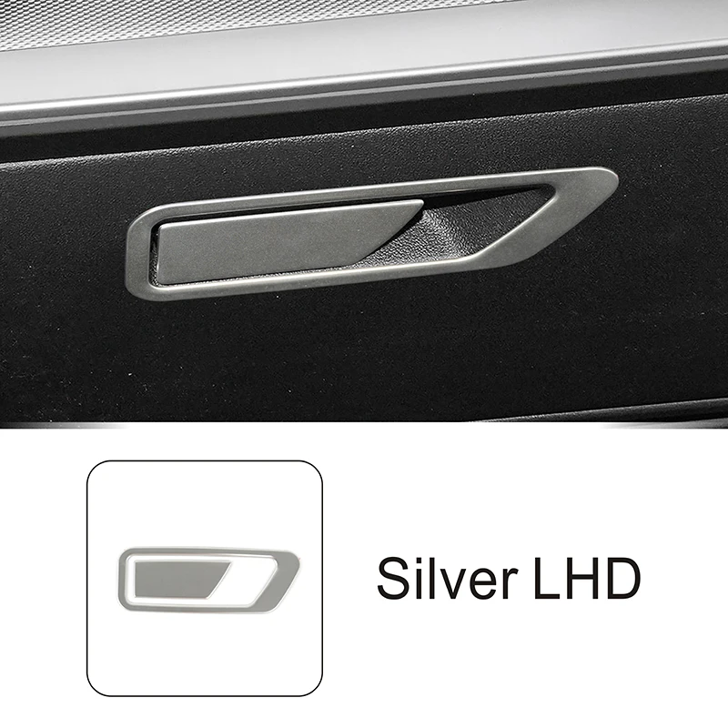 

Нержавеющая сталь второй пилот перчаточный ящик переключатель рамка декоративная накладка для Audi A3 8Y 2021-2022 левый автомобильный Стайлинг интерьер