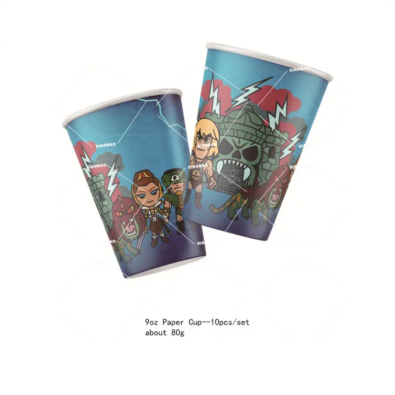 Мастера Вселенной He-Man Детские принадлежности для ванны на день рождения