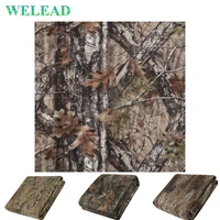 welead 300d simple camo mesh camouflage netting 1 5x6 awning cover mesh fabric outdoor hunting courtyard decoration military