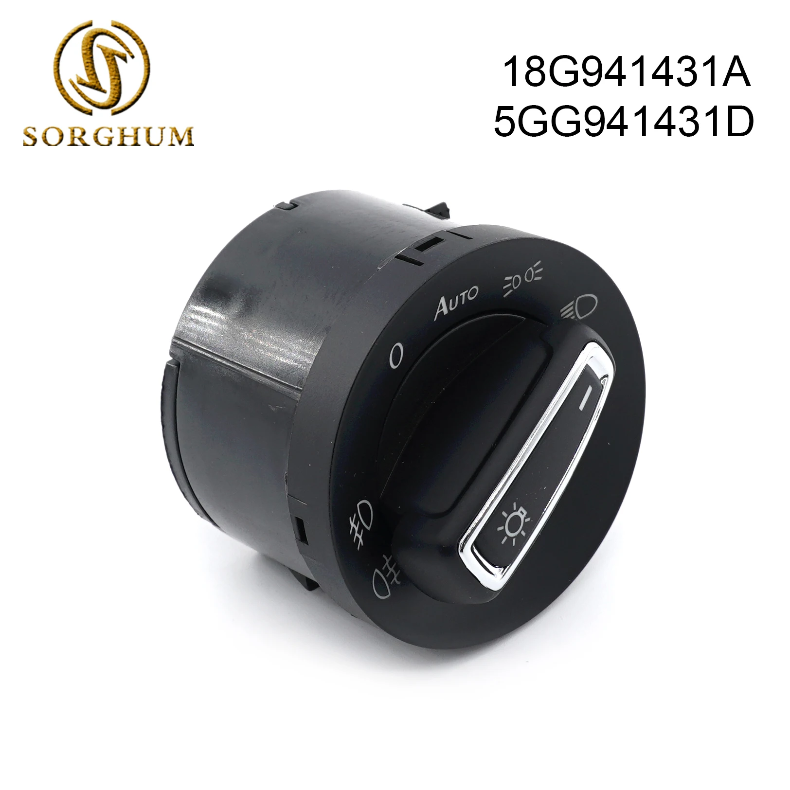 

Sorghum 18G941431A 5GG941431D 18G 941 431A 5GG 941 431D Headlight Head Lamp Light Control Switch Fog Light Switch For VW Golf 7
