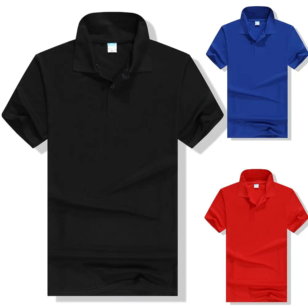 

Men's Shirt Causal Cotton Short Sleeve Sport Causal Golf Shirt Soild Colour Men Women Unisex Sport Shirts Hot