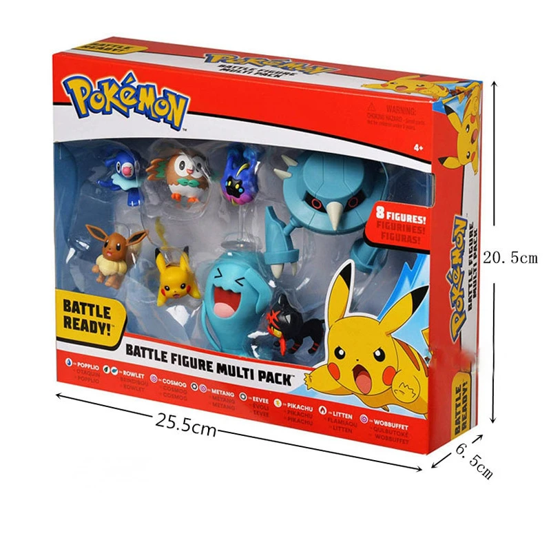 Покемон мультфильм Аниме Пикачу Дженни черепаха карманные монстры экшн-Фигурки