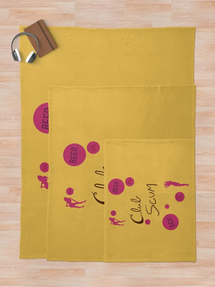 Плакат Club Scum (от Хобгоблинов) Пледы Одеяла Для Кровать Среда Пляж Гигантские