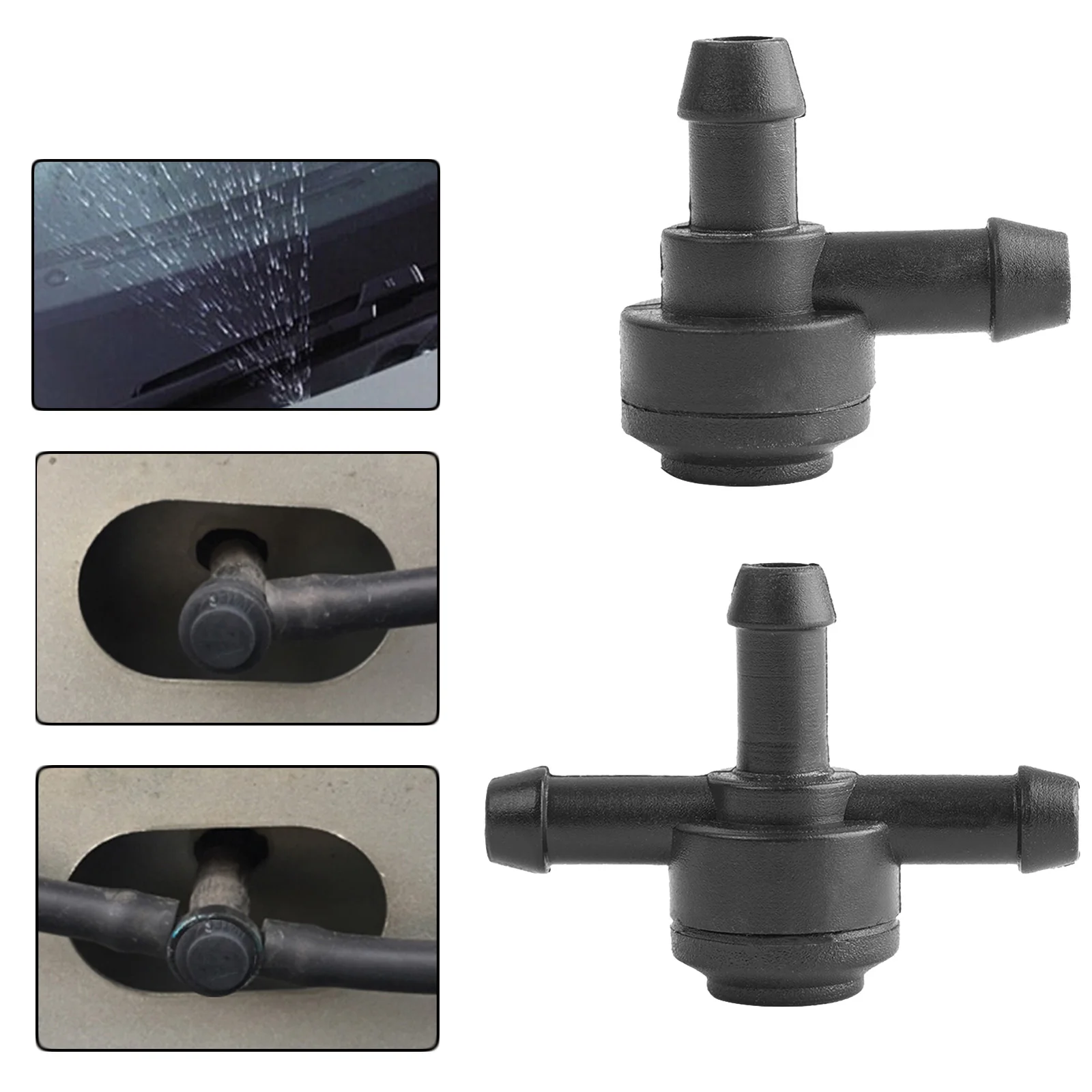 Клапан омывателя лобового стекла Т-образные клапаны 3-ходовой T-образный разъем