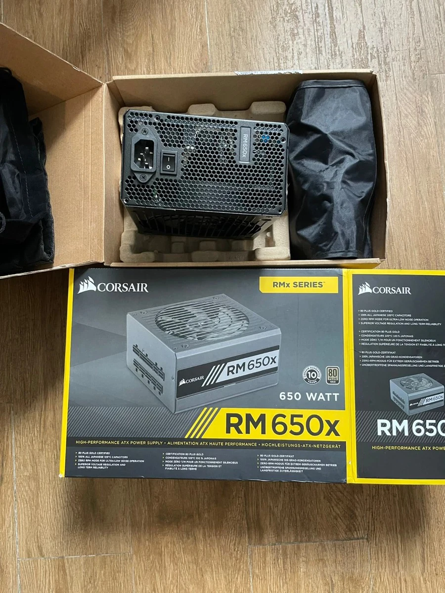 

Подержанный оригинальный RM650X 80plusGold Полный Модуль блока питания полный провод