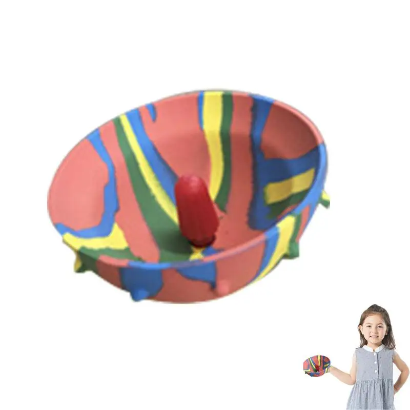 

Bouncing Bowl Toys Creative Camouflage Bounce Bowl Bouncing Bowl Fingertip Toy For Kids Adult Stress Relief