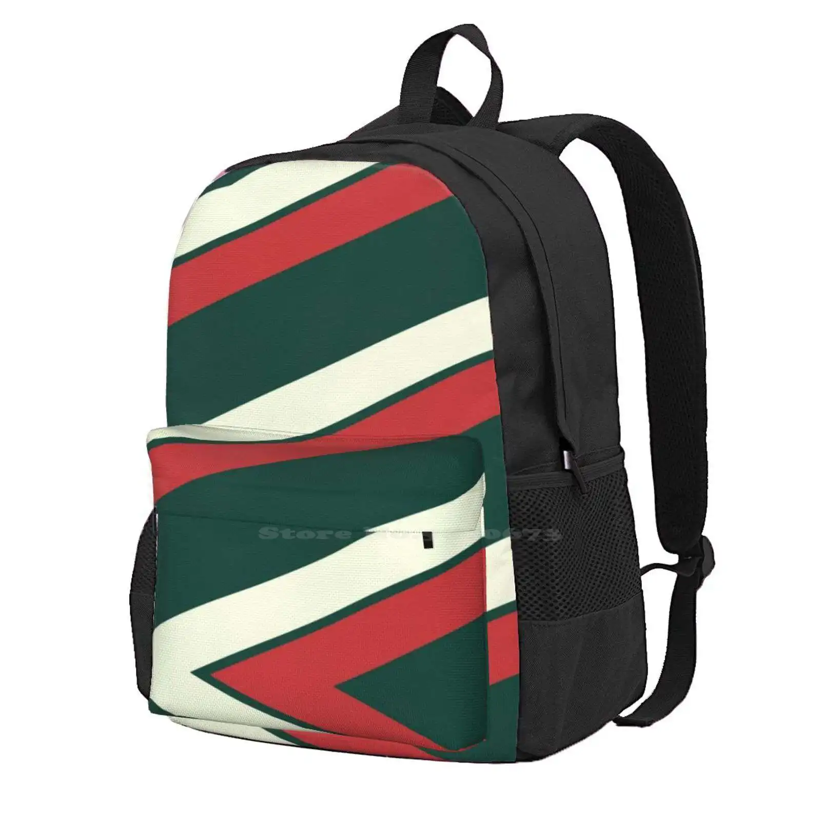 

Leicester Tigers Colour Code Travel Laptop Bagpack School Bags Rugby Sport Leicester