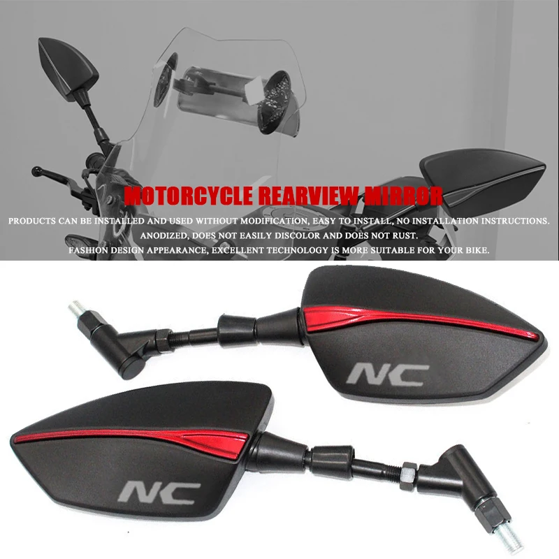 

Motorcycle Side Rear View Rearview Mirrors For Honda NC700 NC700S NC700X NC750 NC750X NC750S NC 700 750 S/X