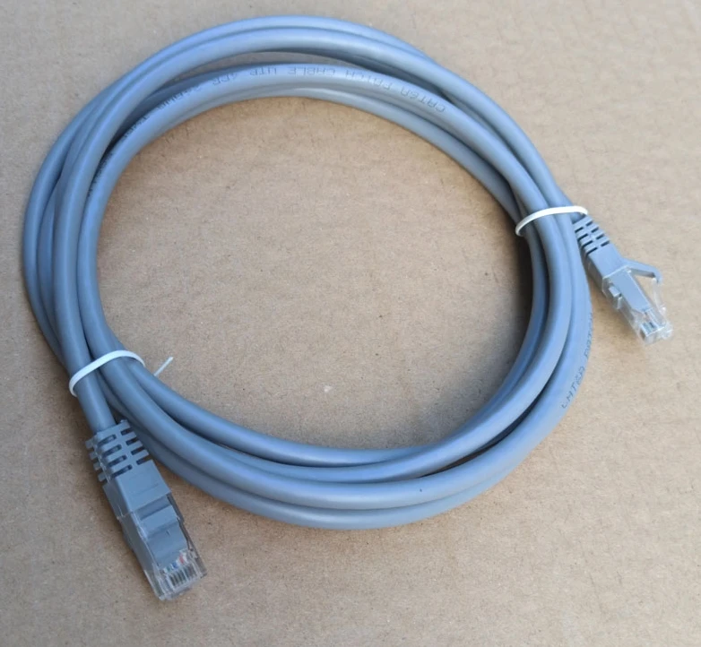 

1112 super six cat6a network cable oxygen-free copper core shielding crystal head jumper data center heartbeat