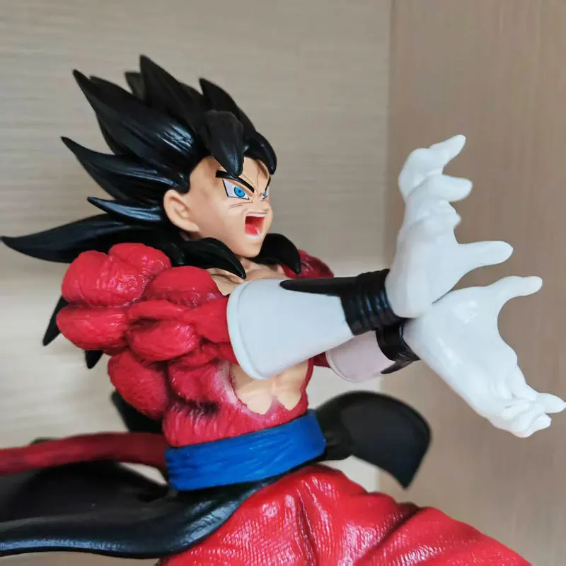 Фото Модель-украшение ручной работы Dragon Ball: Супер Сайян 4 (разные цвета) и Супер Сайян 5 (белые волосы), подарок №3