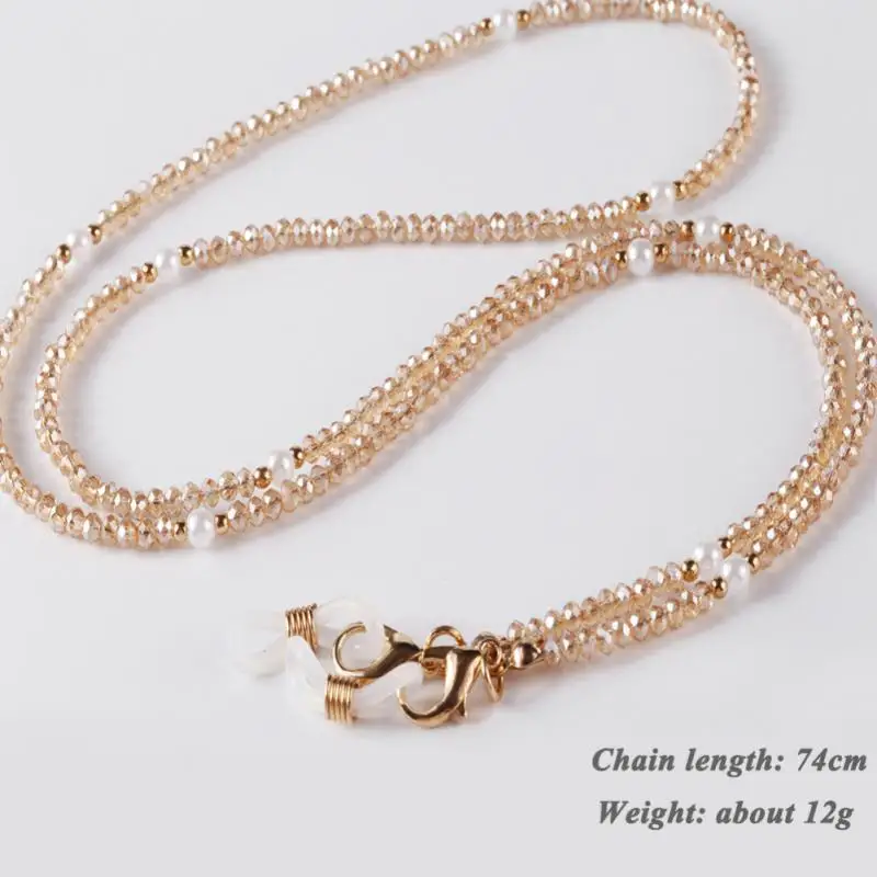 Новинка модная маска в стиле ретро с цепочкой цветная бисерная ремешок рандомные