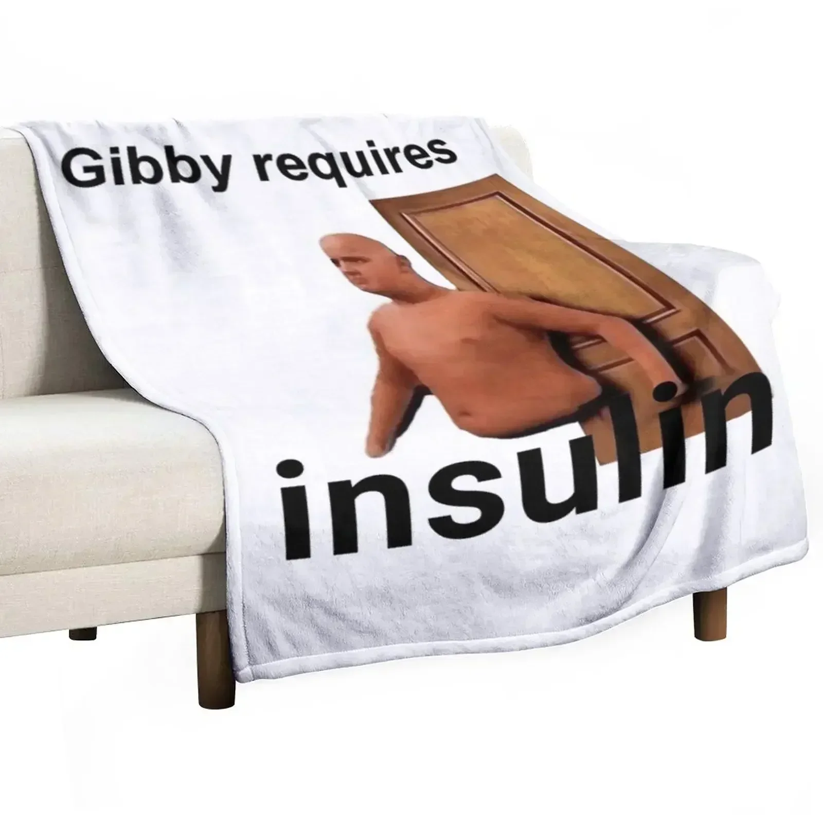 gibby requires insulin Плед Большой диван-кровать Декоративные пледы