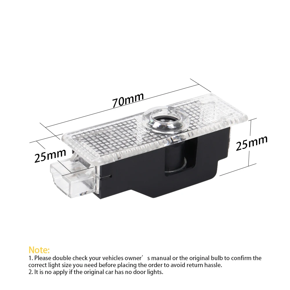 2X для BMW E60 E90 F10 F30 E92 E93 E91 E61 F07 F11 F18 E63 E64 Z4 E85 светодиодные лампы дверей автомобиля