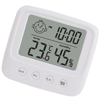 Amvolta LCD Digital Temperature Humidity Meter Backlight Home Indoor Electronic Hygrometer Thermometer Weather Station Baby Room