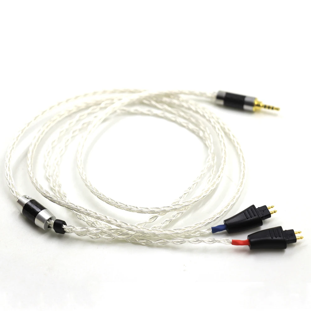 High-end SilverComet Taiwan 7N Litz OCC Earbud Replace Upgrade Cable for FOSTEX TH900 MKII MK2 TH909 TR-X00 TH600 TH610 enlarge