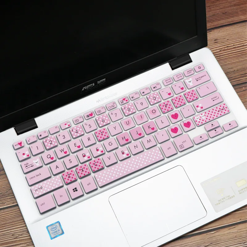 Keyboard Cover For ASUS TP410 TP410U TP410UA TP410UF TP410UR TP401 TP401CA TP461 US Stickers Laptop Accessories Pad Protector