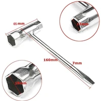 spark plug socket wrench 13mm 19mm stainless steel spanner for gasoline chainsaw and brush cutter