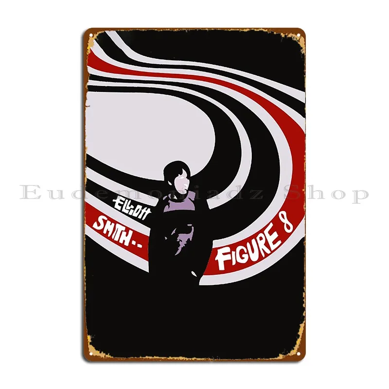 Эллиот Смит-фигурка 8 больше Классическая Металлическая фотостена пещера